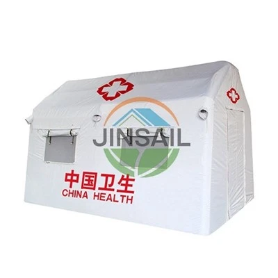 White Low-Pressure Medical Inflatable Tent
